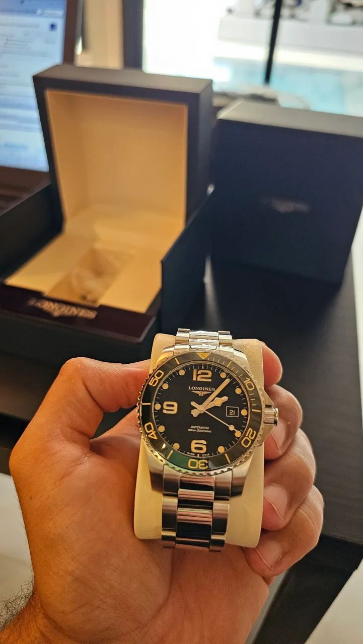 Relógio Automático Longines HydroConquest 41 mm - Foto 4