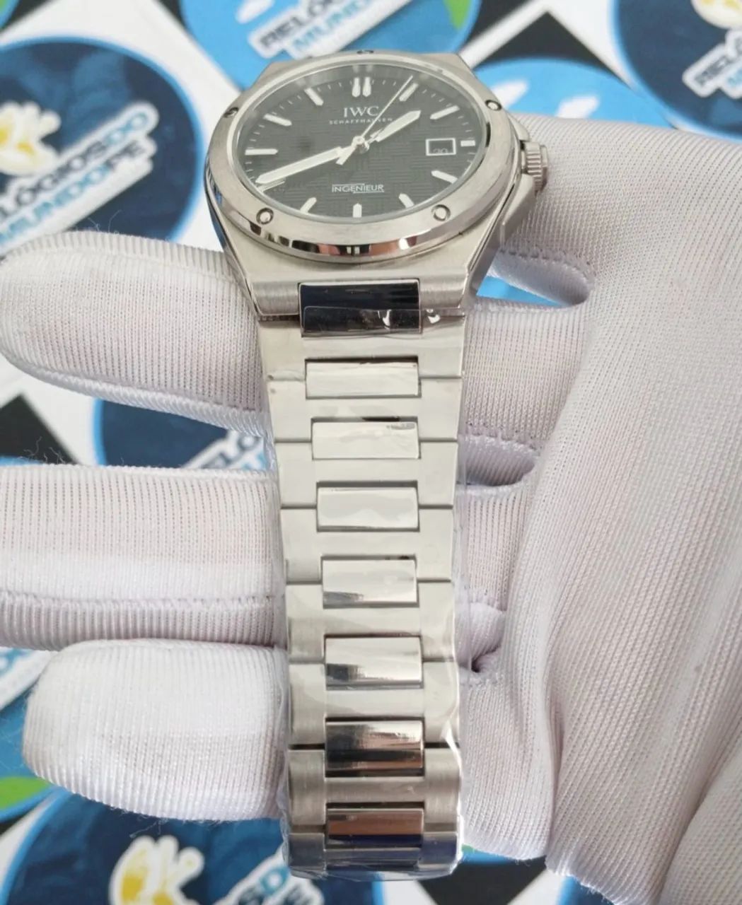 RELÓGIO IWC INGENIUS BLACK AUTOMÁTICO  - Foto 4