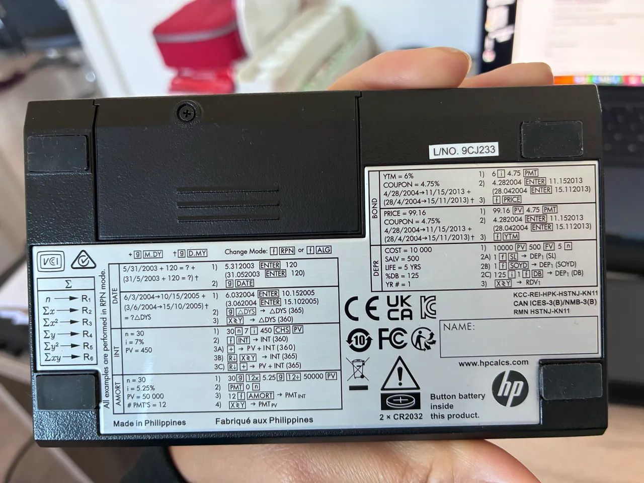 Calculadora HP 12C Platinum - Foto 3