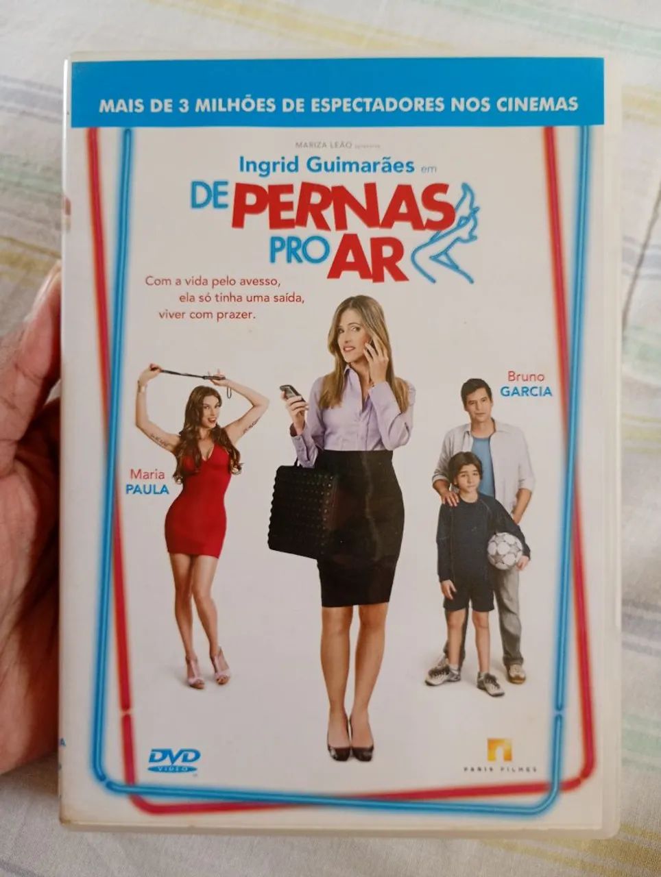 DVD filme De Pernas pro Ar