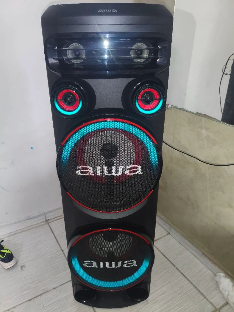 CAIXA DE SOM AIWA