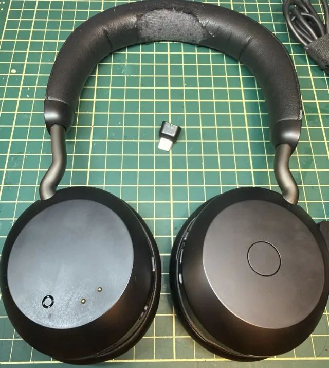 Headset Jabra Evolve2 75 UC Sem Fio ANC + Base USB-C + Estojo - Foto 3