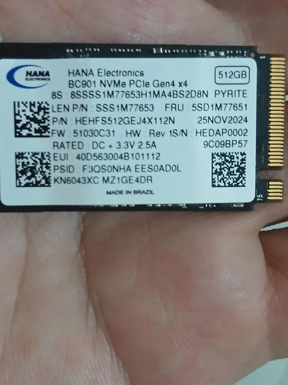 Ssd nvme 512 gigas  4.0 - Foto 2