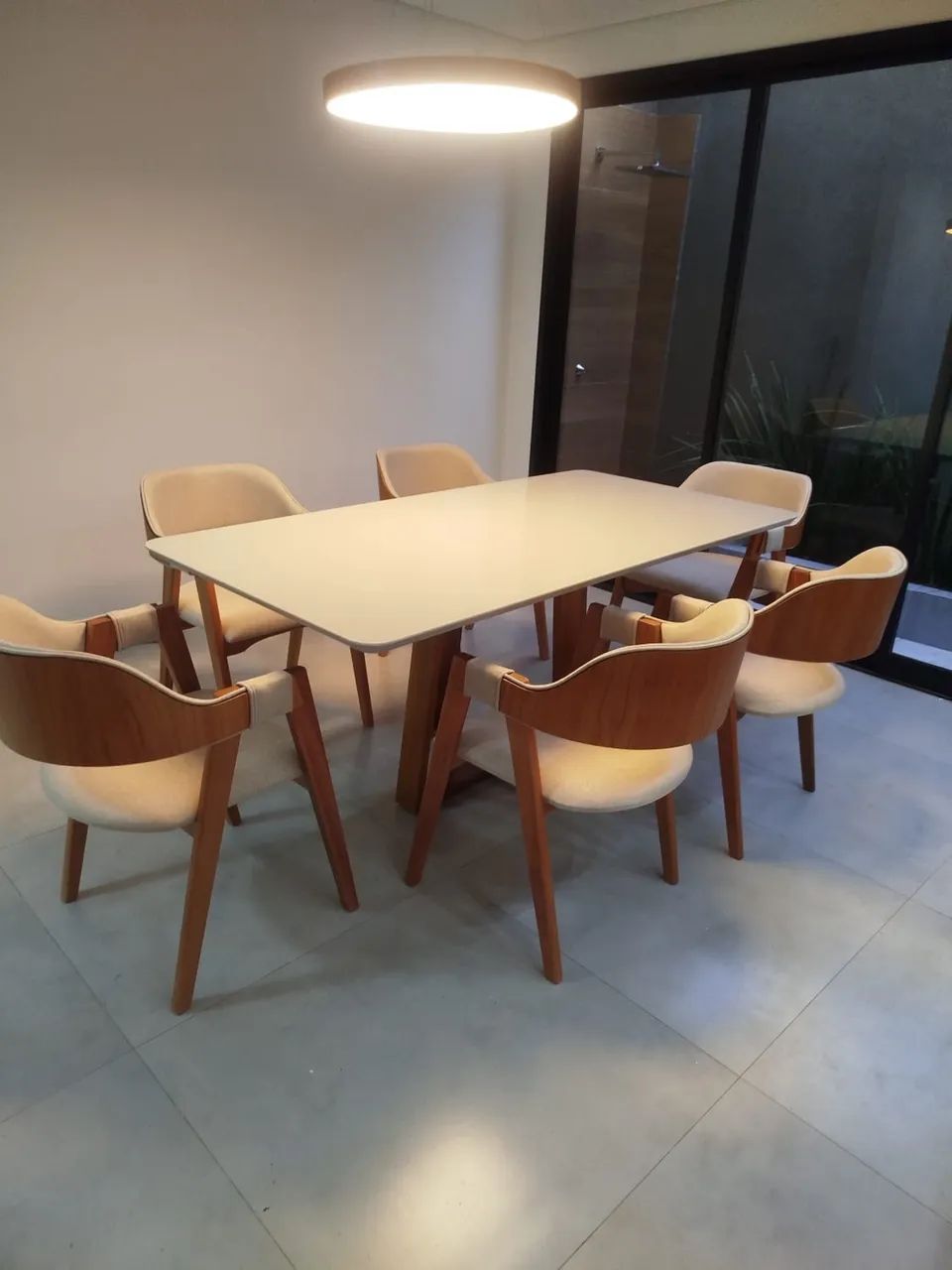 MESA JASMIM 6 CADEIRAS 1.80M - Foto 2
