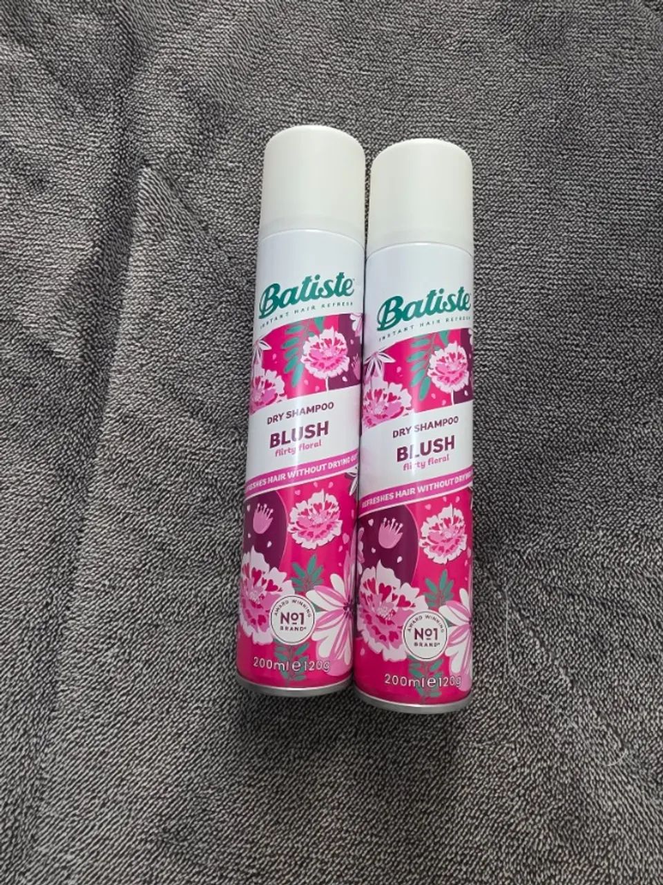 Kit com 2 Batiste Xampu a seco - dry shampoo blush