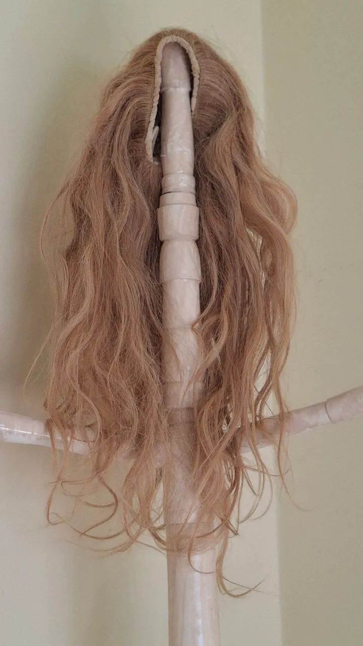 Peruca loira cabelo natural - Foto 2