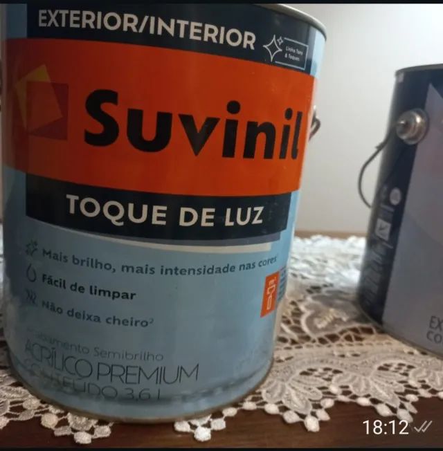 TINTAS NOVAS DE MARCAS COMO SUVINIL E CORAL. 50% DE DESCONTO - Foto 4