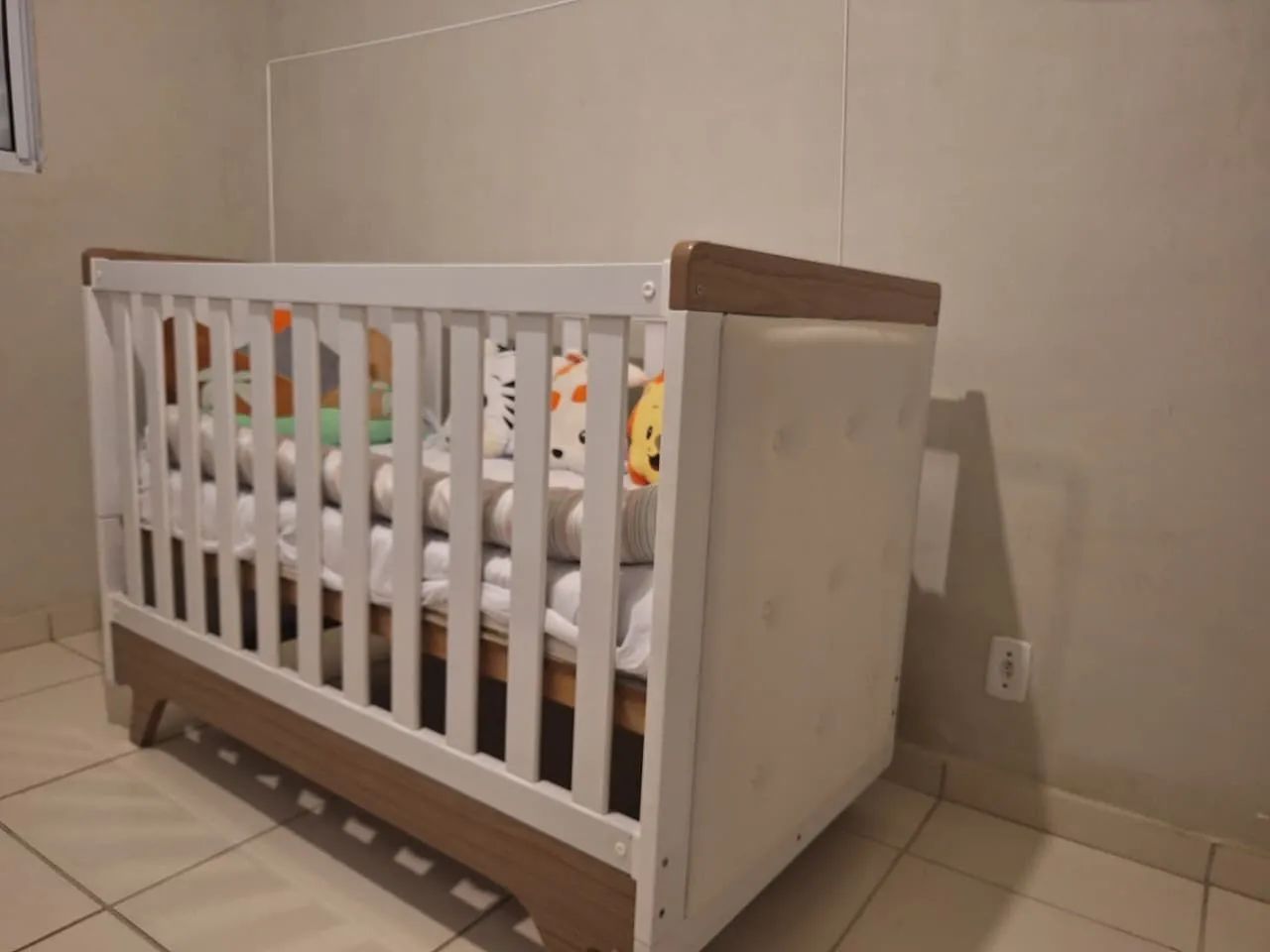 Berço americano com colchão e kit decoração  - Foto 2