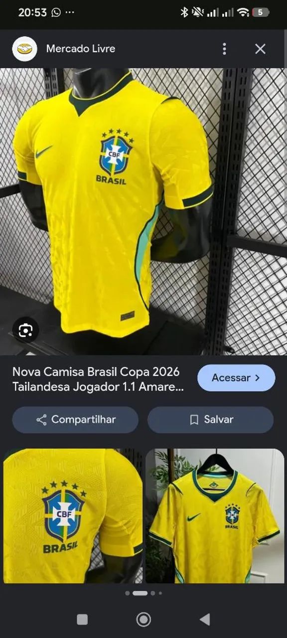 Camisa do Brasil. 22 - Foto 2
