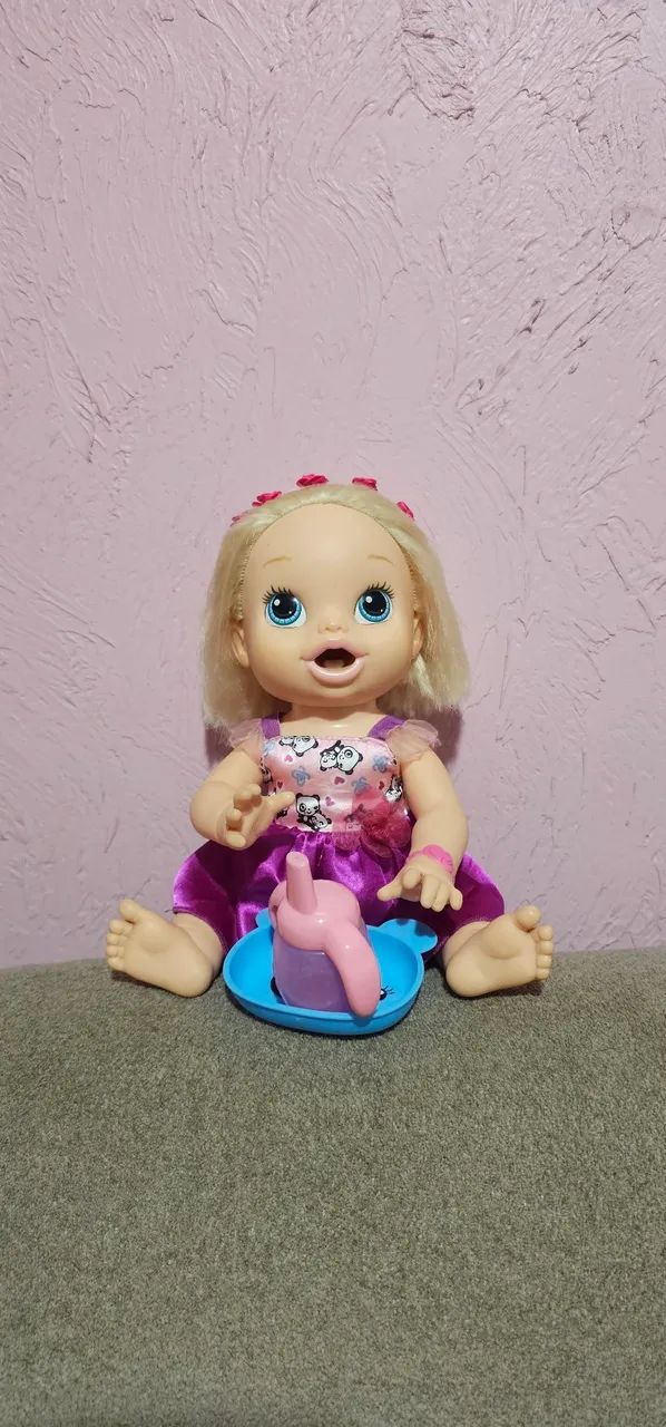 Boneca baby alive hora de comer