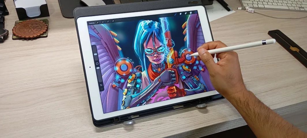 iPad Pro 12.9 pol 256GB + Apple Pencil + Kit Completo | Ideal para