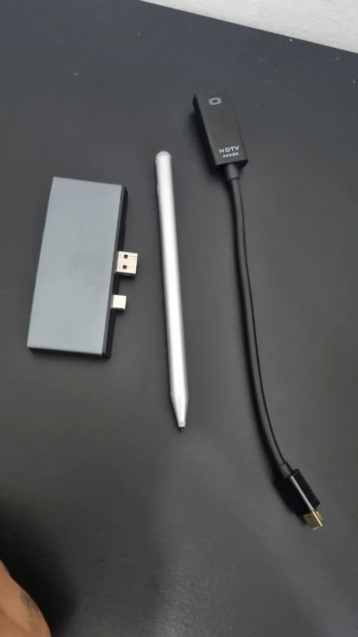 Microsoft Surface Pro 6 i5 8GB 128GB - Kit completo com caneta, teclado e hub - Foto 2