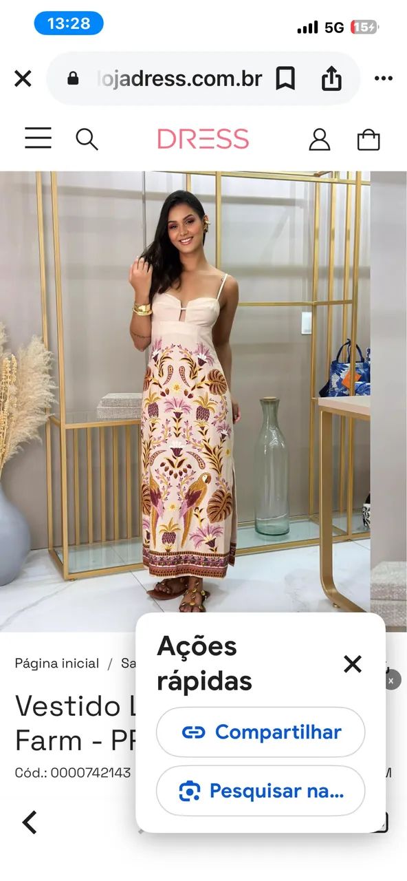 Vestido farm P