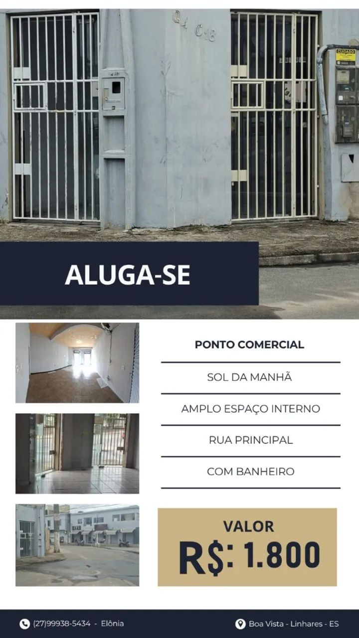 OPORTUNIDADE DE ALUGUEL - PONTO COMERCIAL!  