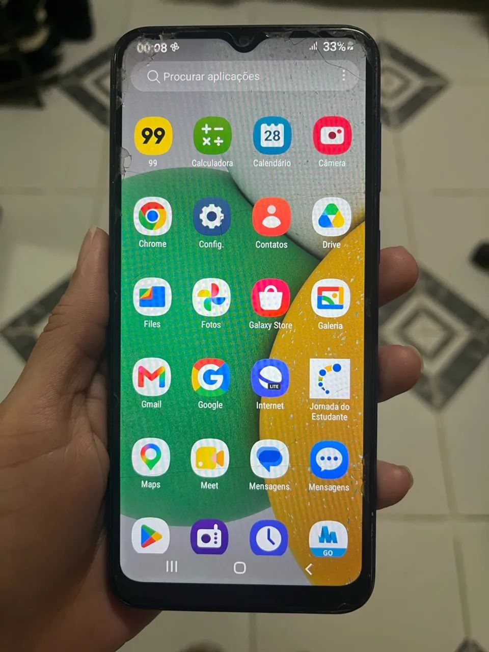 Celular Samsung Galaxy A03 Core usado - Foto 2