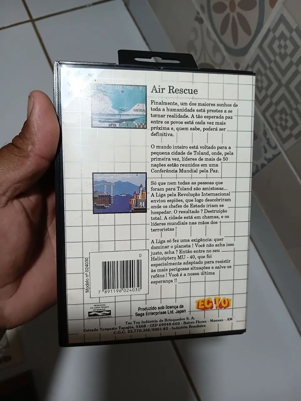 Jogo Master System Air Rescue - Foto 3