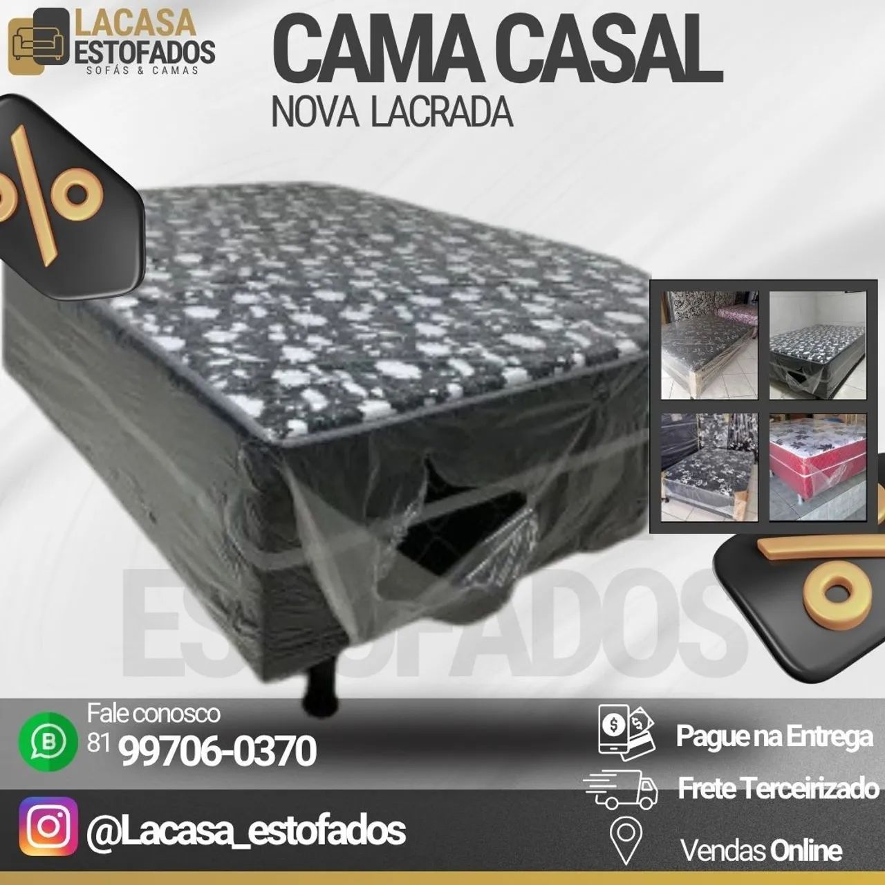 CAMA BOX - CASAL 