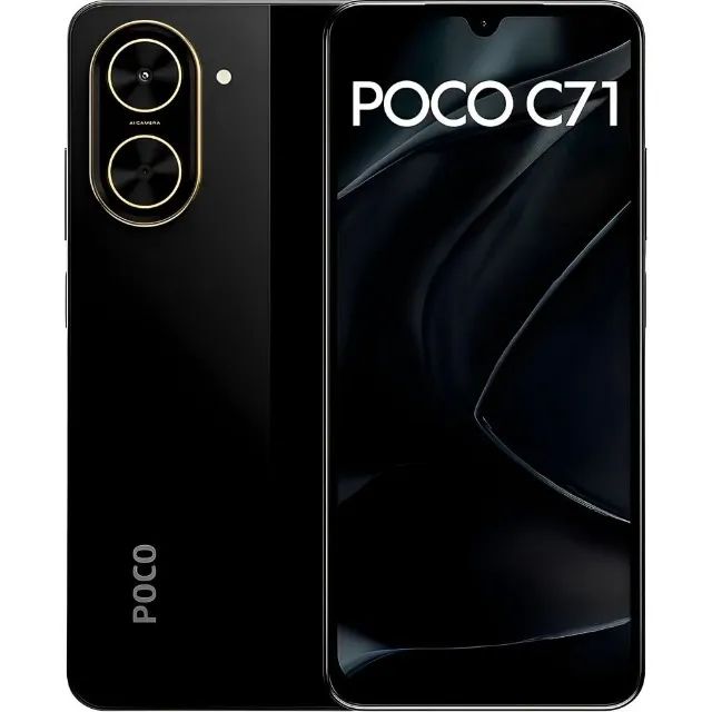Xiaomi Poco C71 4G Dual 128 GB 4 GB Ram - Preto - Foto 2