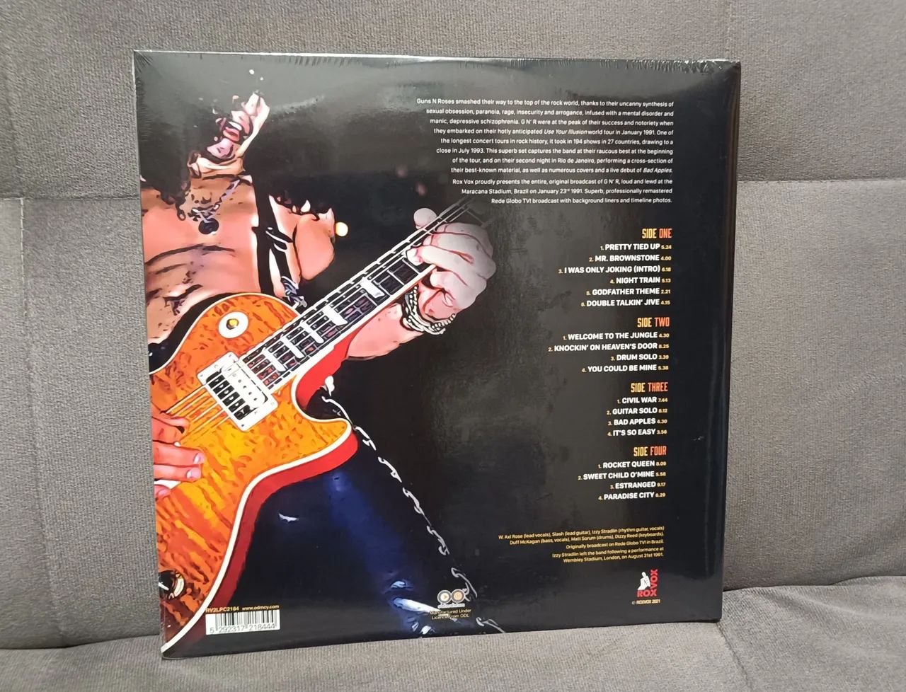 Guns N Roses LP Brazil Lacrado!! - Foto 2