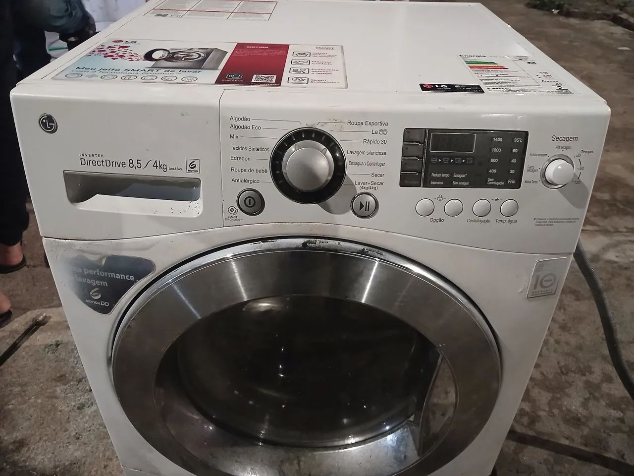 Lava e seca LG 8,5kg  - Foto 2