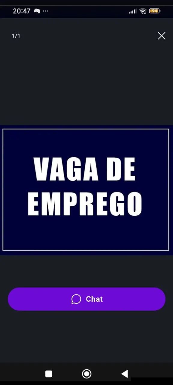 Auxiliar de cozinha 