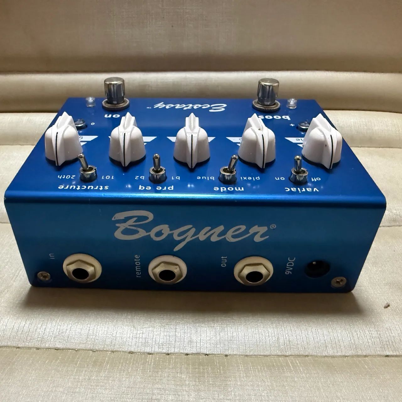 Pedal Bogner Blue - Overdrive e Distortion com Boost - Super Conservado!!! - Foto 4