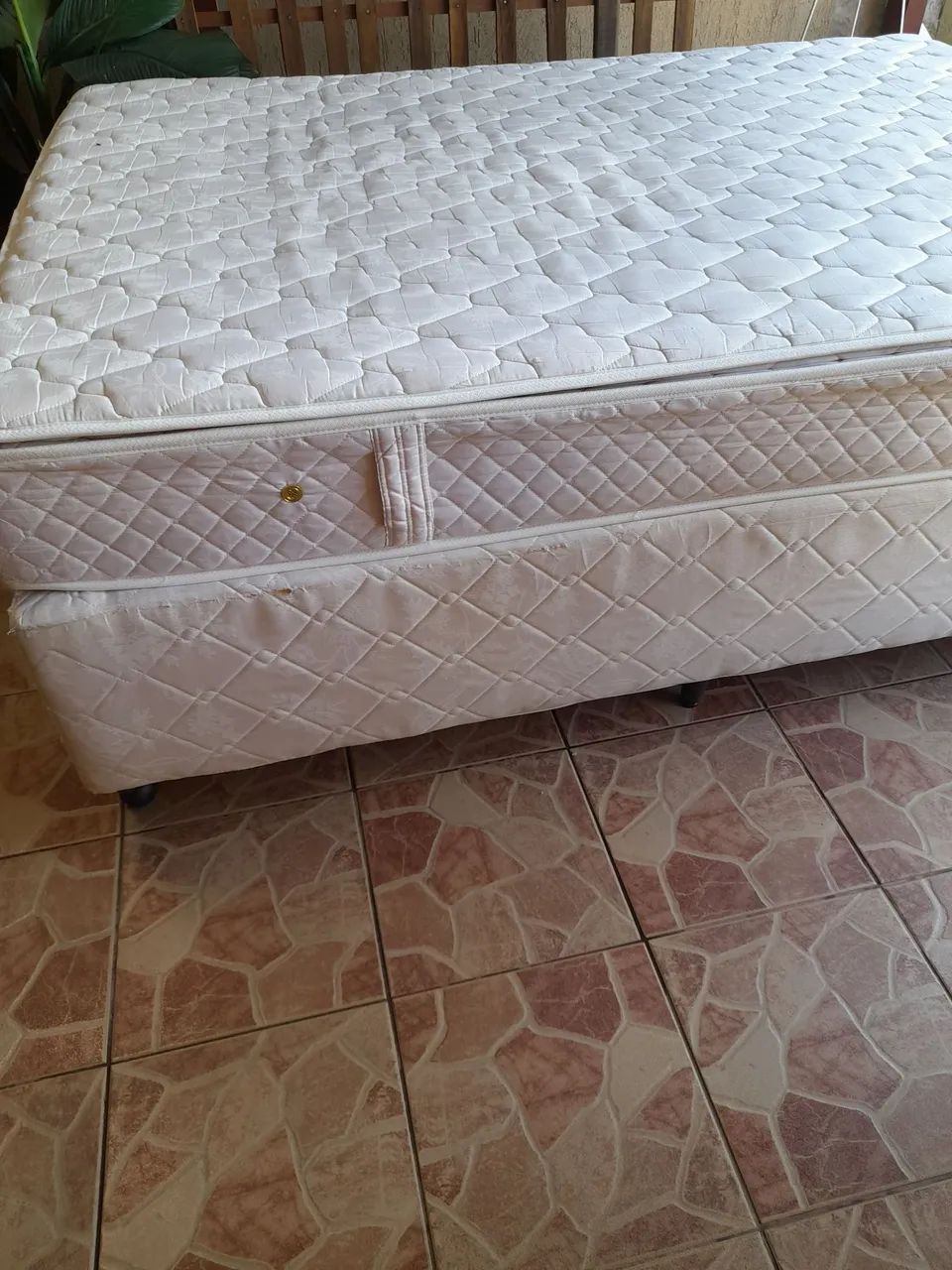 Cama box de casal com colchão  - Foto 2