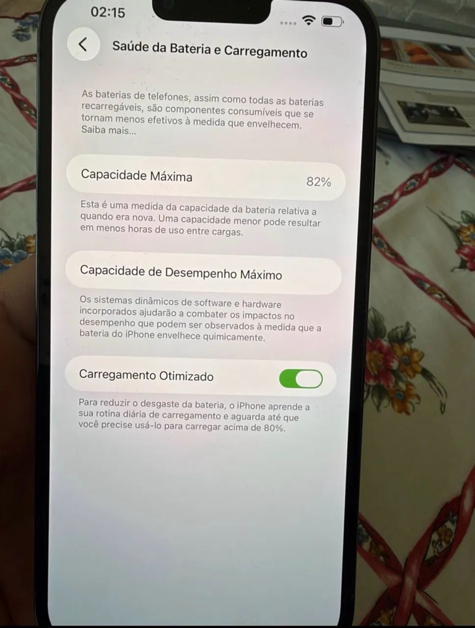iPhone 13 Pro Max 128 bateria 82% - Foto 5