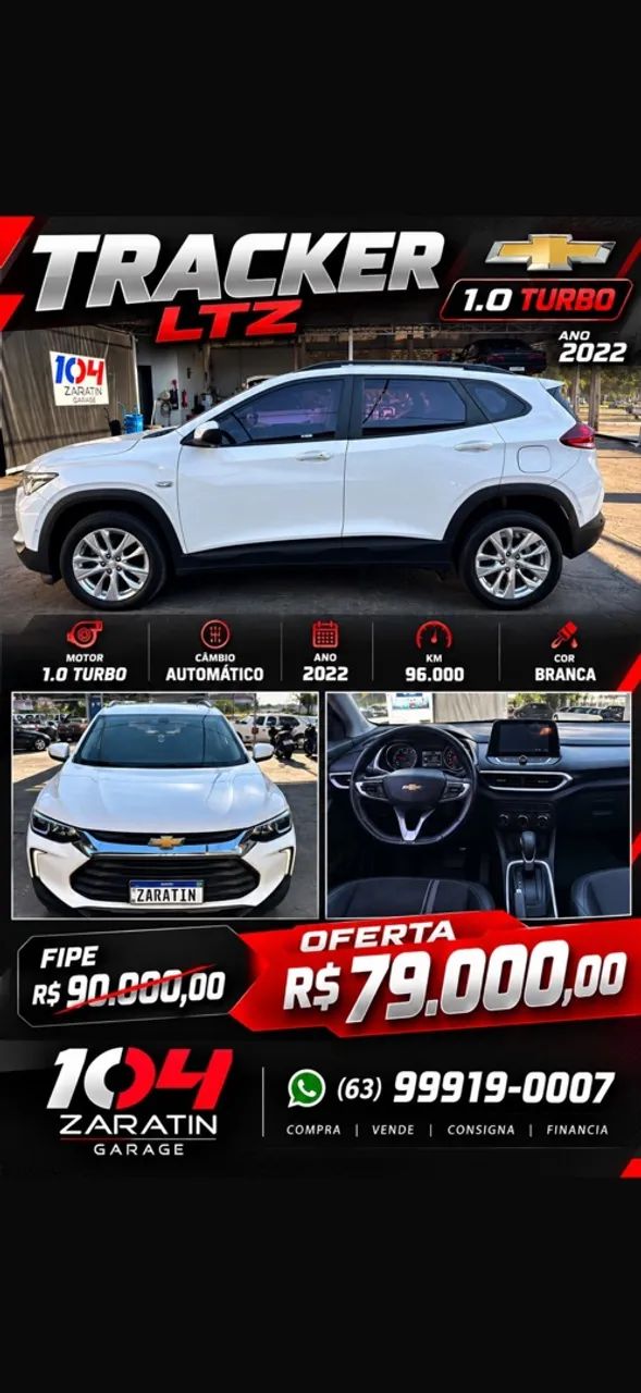 Chevrolet Tracker 1.0 TURBO 12V AT 2022