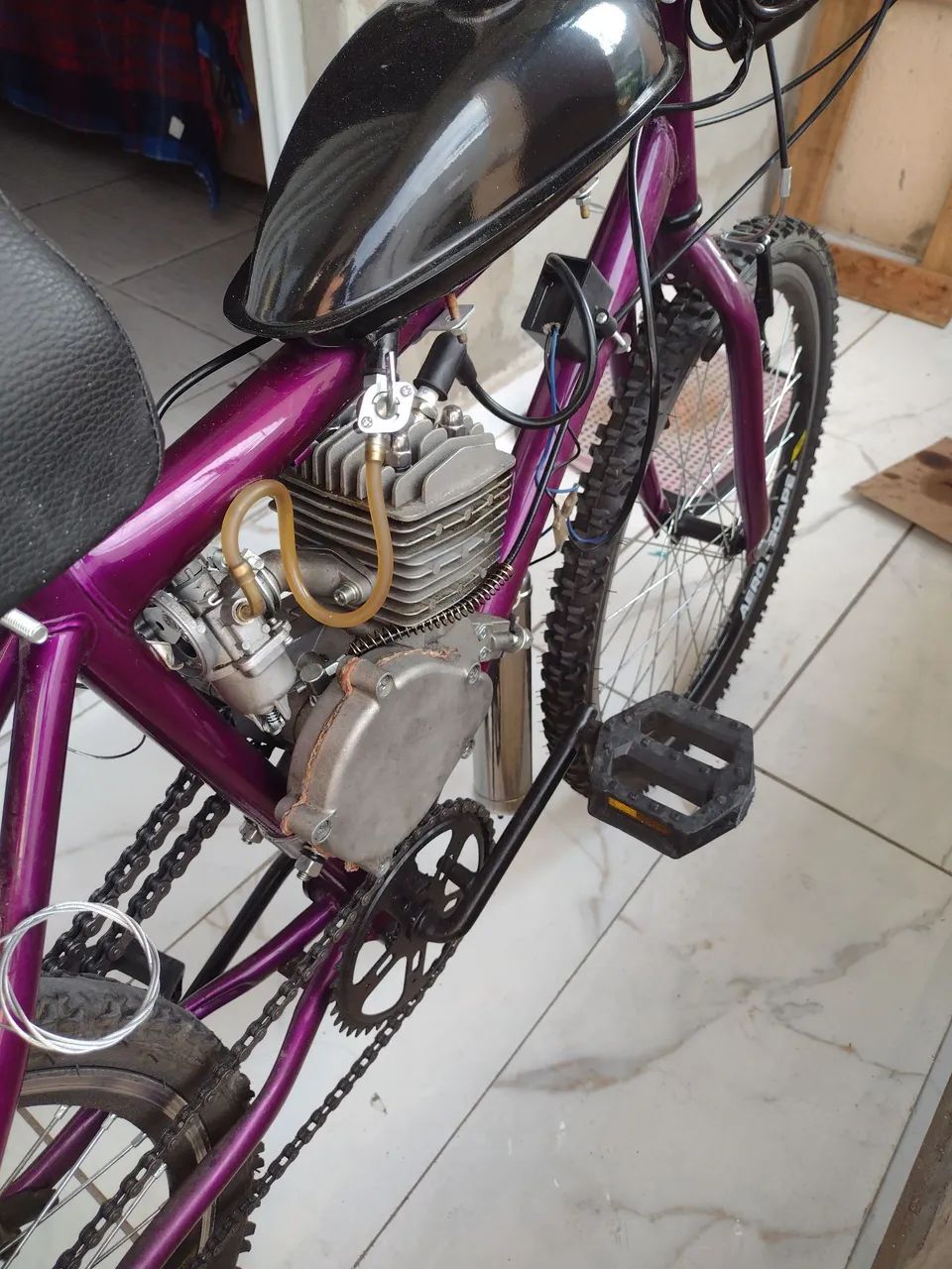 Bicicleta motorizada aro 24 - Foto 5