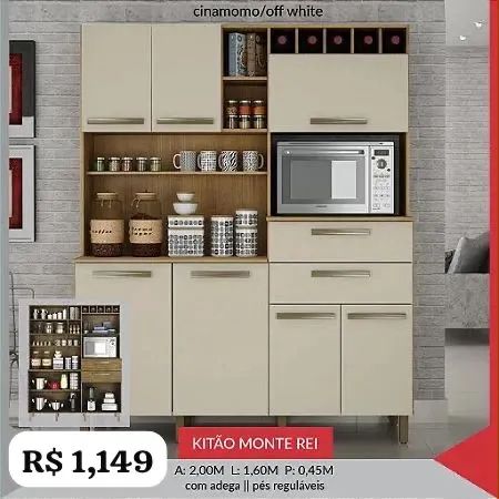 Armário de Cozinha Monterey - promoção  - Foto 2