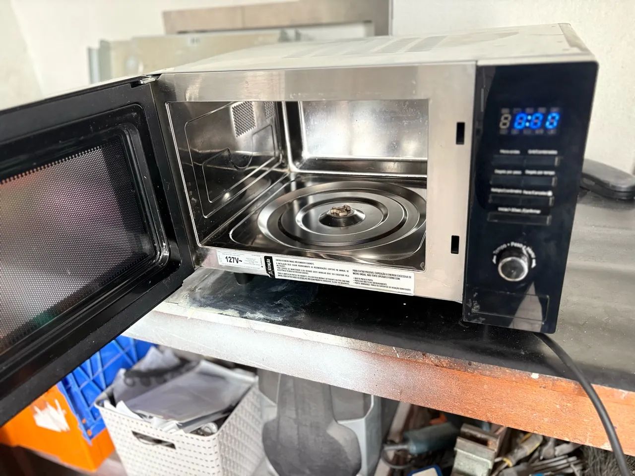 Microondas inox oster 