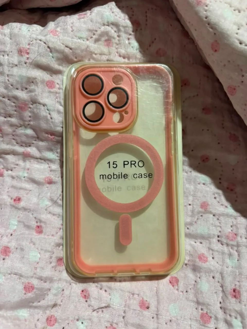 capinha original 15 pro magsafe 