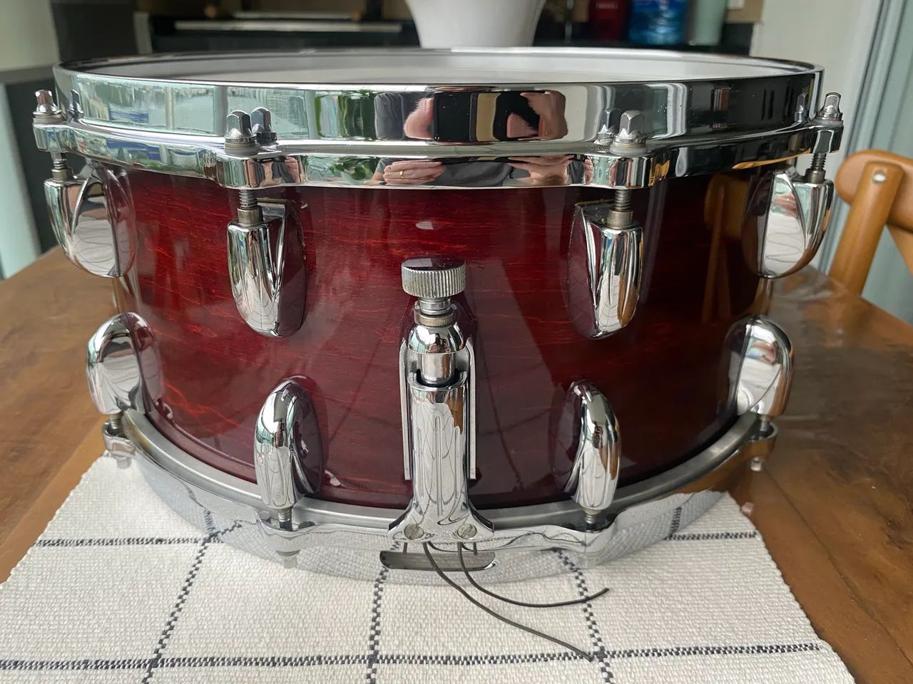 Caixa gretsch USA custom 14x6,5 - Jasper shell - Foto 4