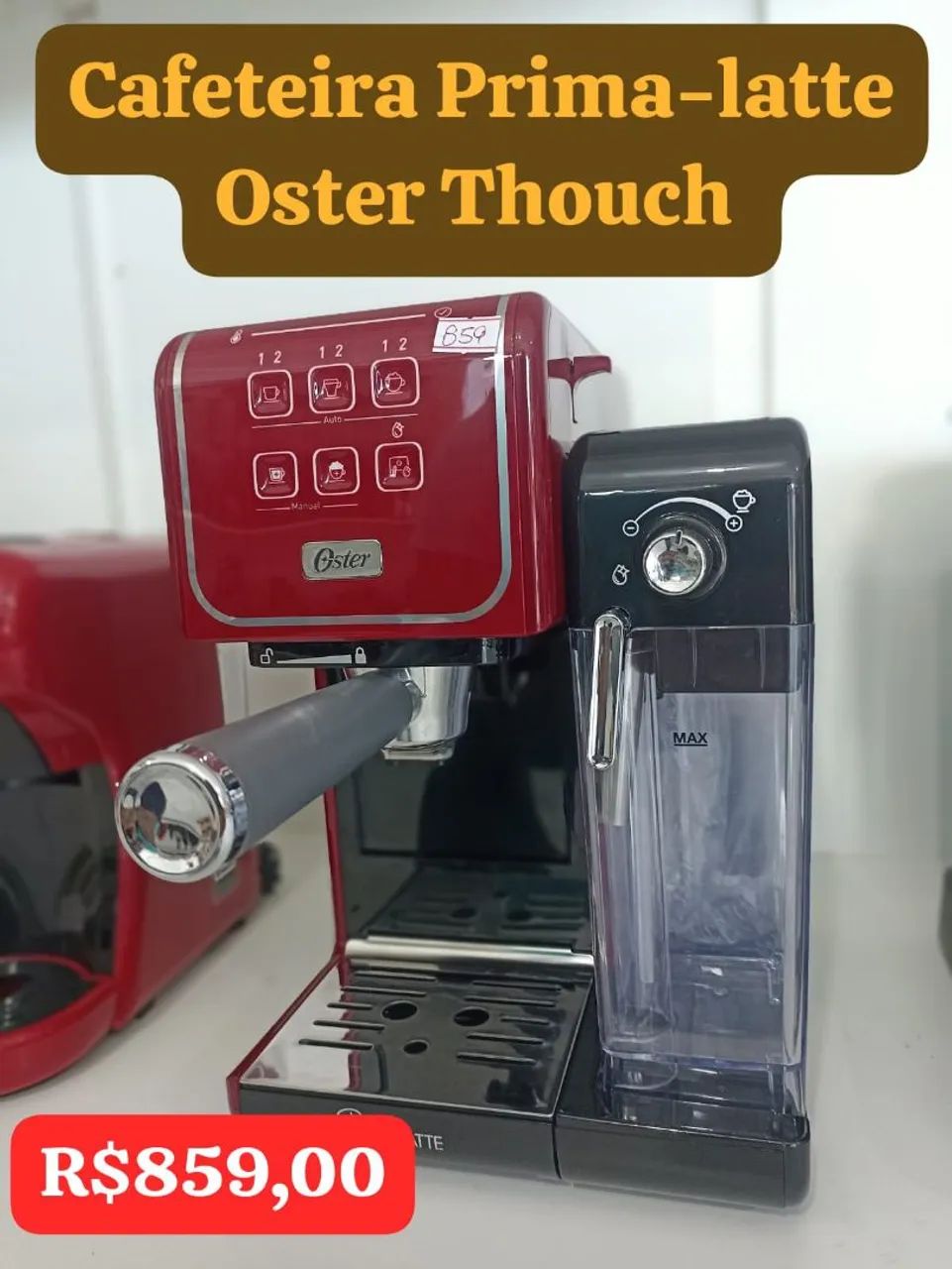 Cafeteira Oster Espresso 