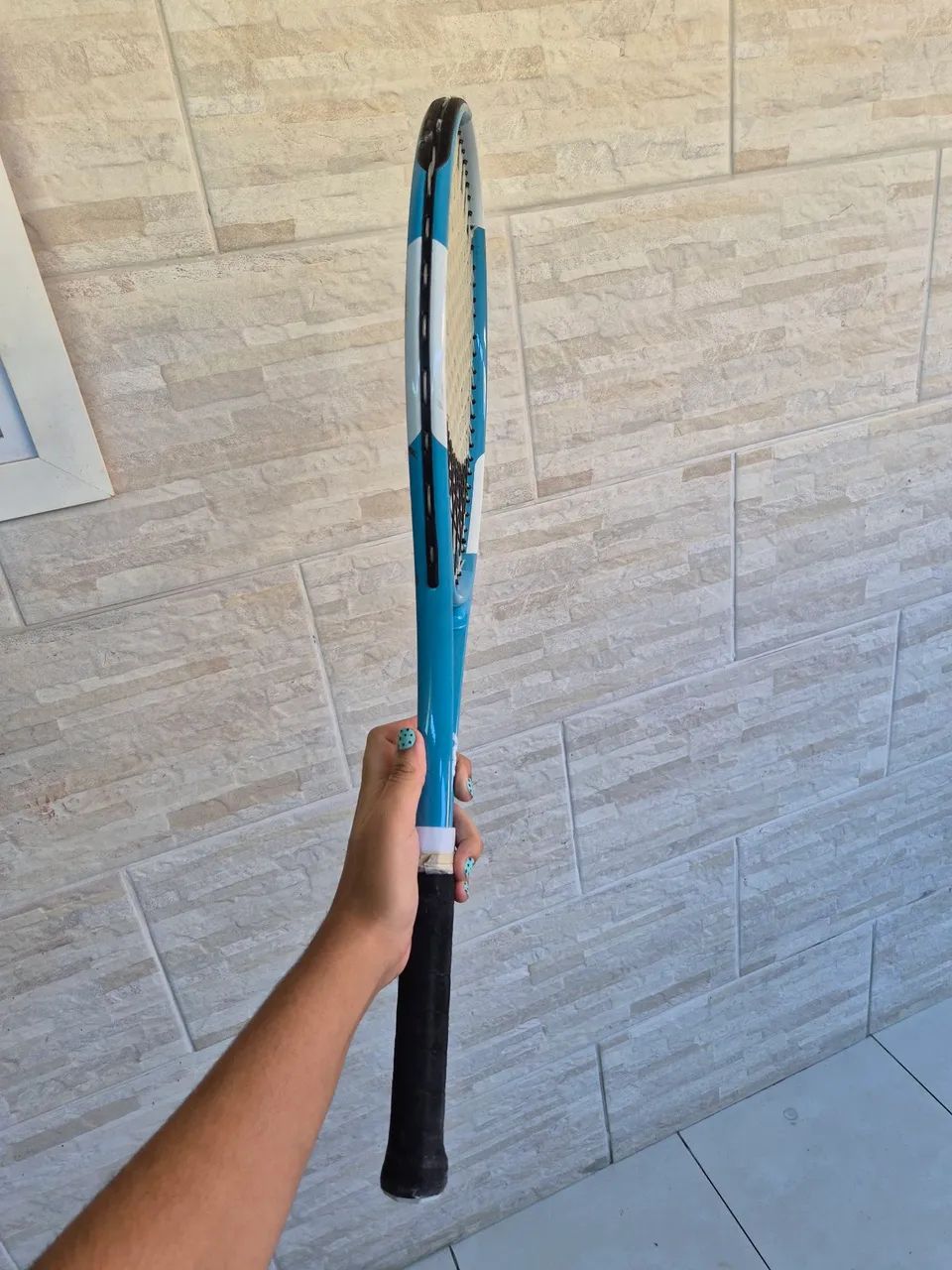Raquete de Tênis Artengo Azul - Leve e Fácil de Jogar - Foto 3