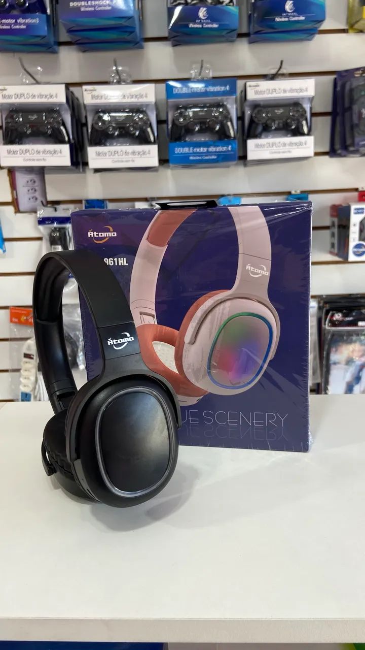Fone Bluetooth com fm, p2 e entrada sd  - Foto 2