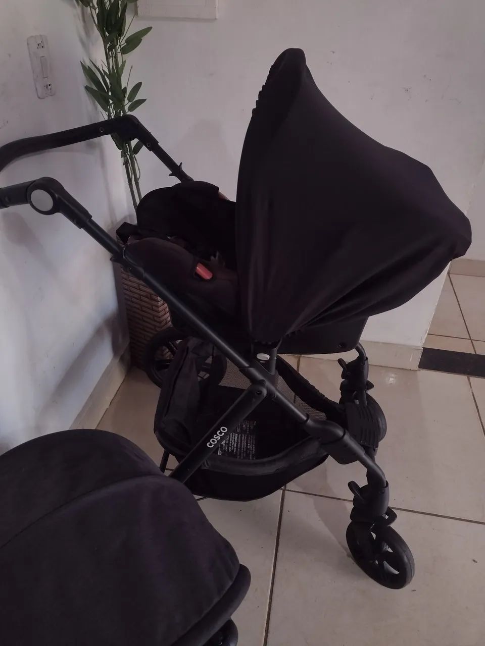 Carrinho moisés+ bebê conforto  - Foto 5