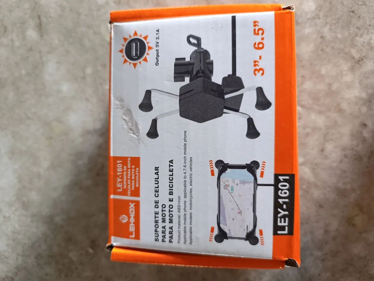 Suporte De Celular para moto e bicicleta  - Foto 3