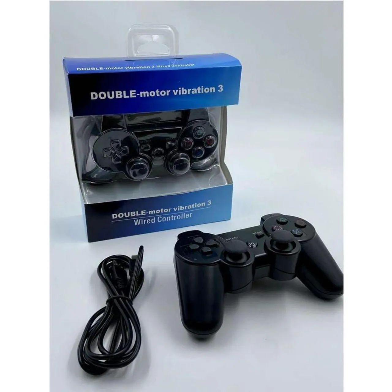 Controle PS3 com fio e sem fio 