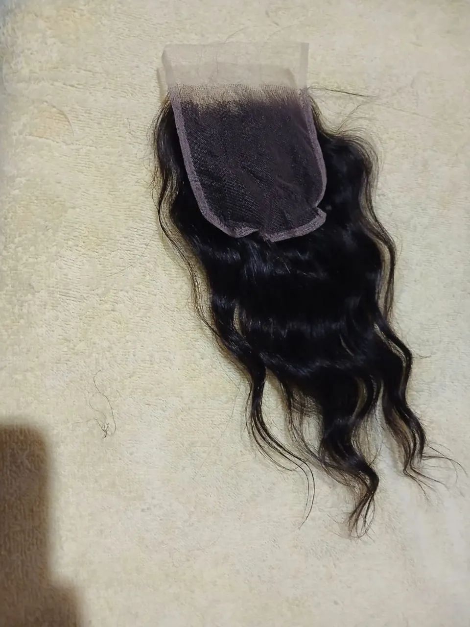 Top closure cabelo humano ondulado 4×4, 35CM - Foto 2