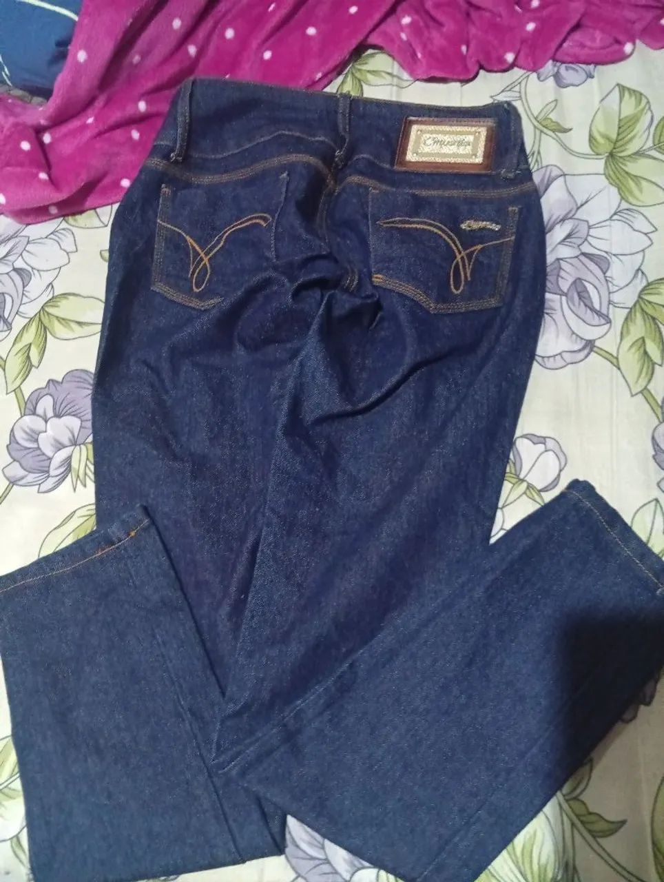 Calça jeans feminina 38 - Foto 2