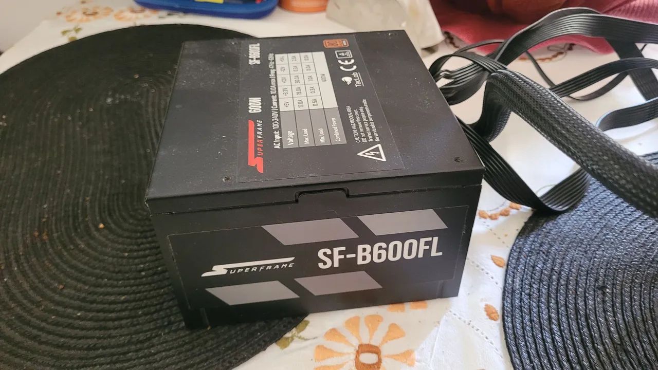 Fonte Superframe SF-B600FL 600W BRONZE