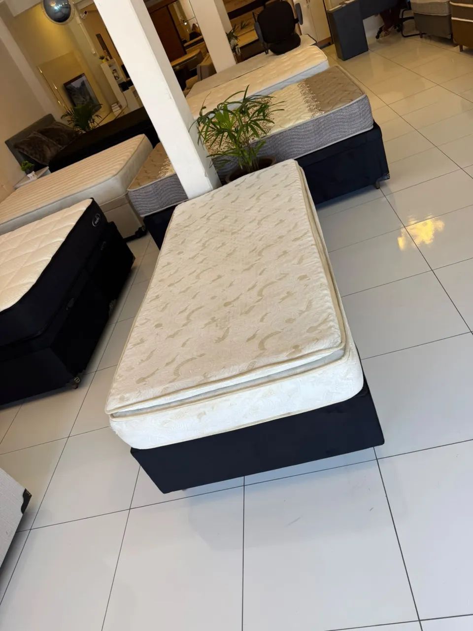 Cama Box Solteiro Firme USADA - ENTREGO  - Foto 3