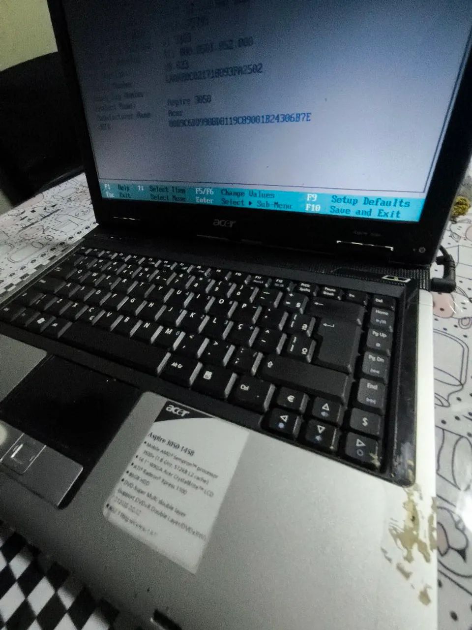 Notebook Acer amde antigo mas funcionando tudo  - Foto 5
