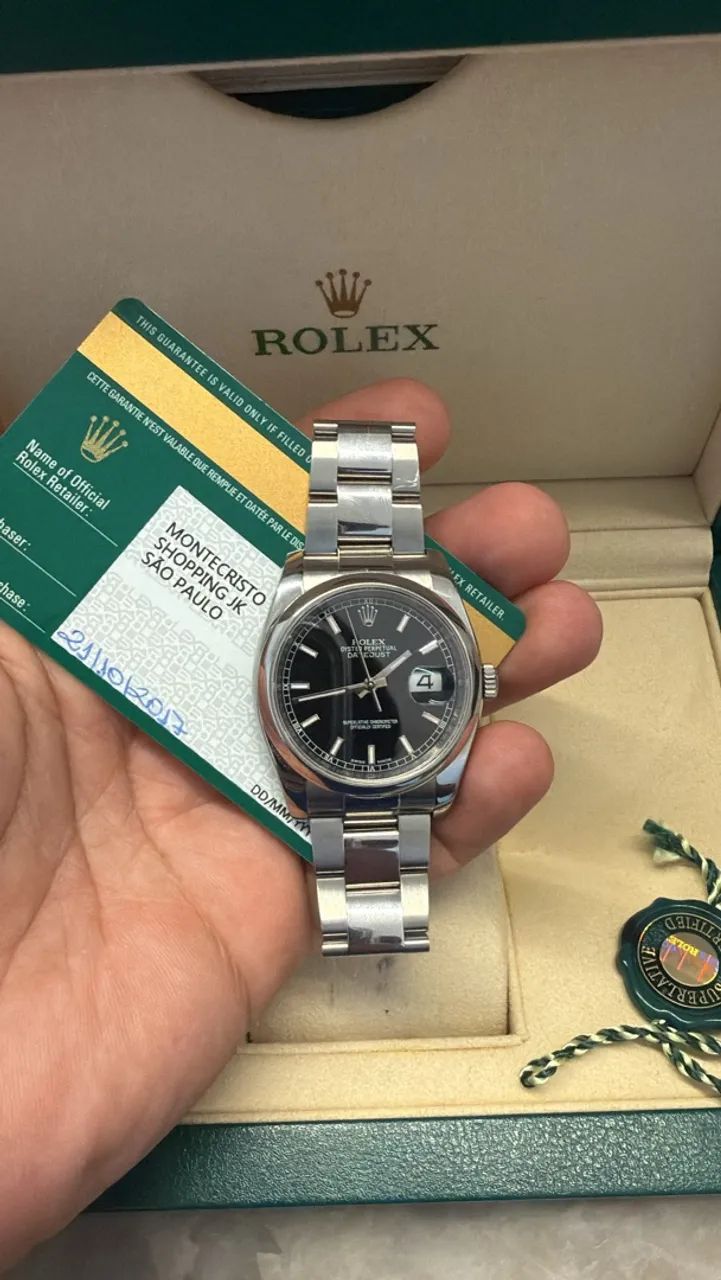 Rolex Datejust ?Roulette? 2017 Ref 116200 - Foto 5