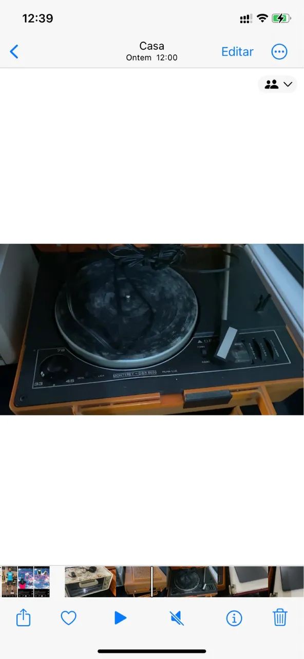 Vitrola Gradiente Vintage Antiga Para Restauração - Foto 2