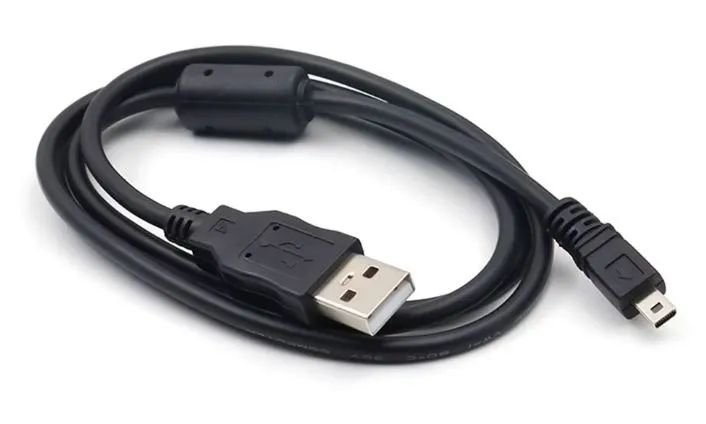 Cabo usb para mini câmera digital de 8 pinos nikon olympus sony casio sanyo fuji COD-CP915 - Foto 4