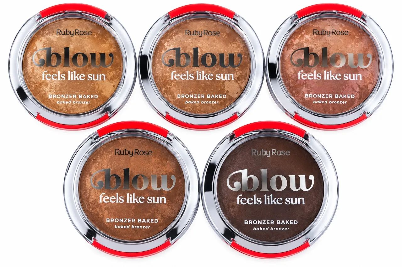 Bronzer Ruby Rose Glow - Feels Like Sun Baked - Tons BFS10 a BFS50 - Foto 3