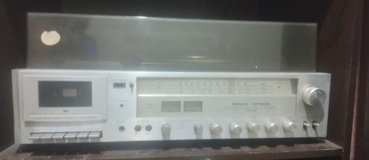 Toca disco 3x1 Philco Hitachi PCS 30